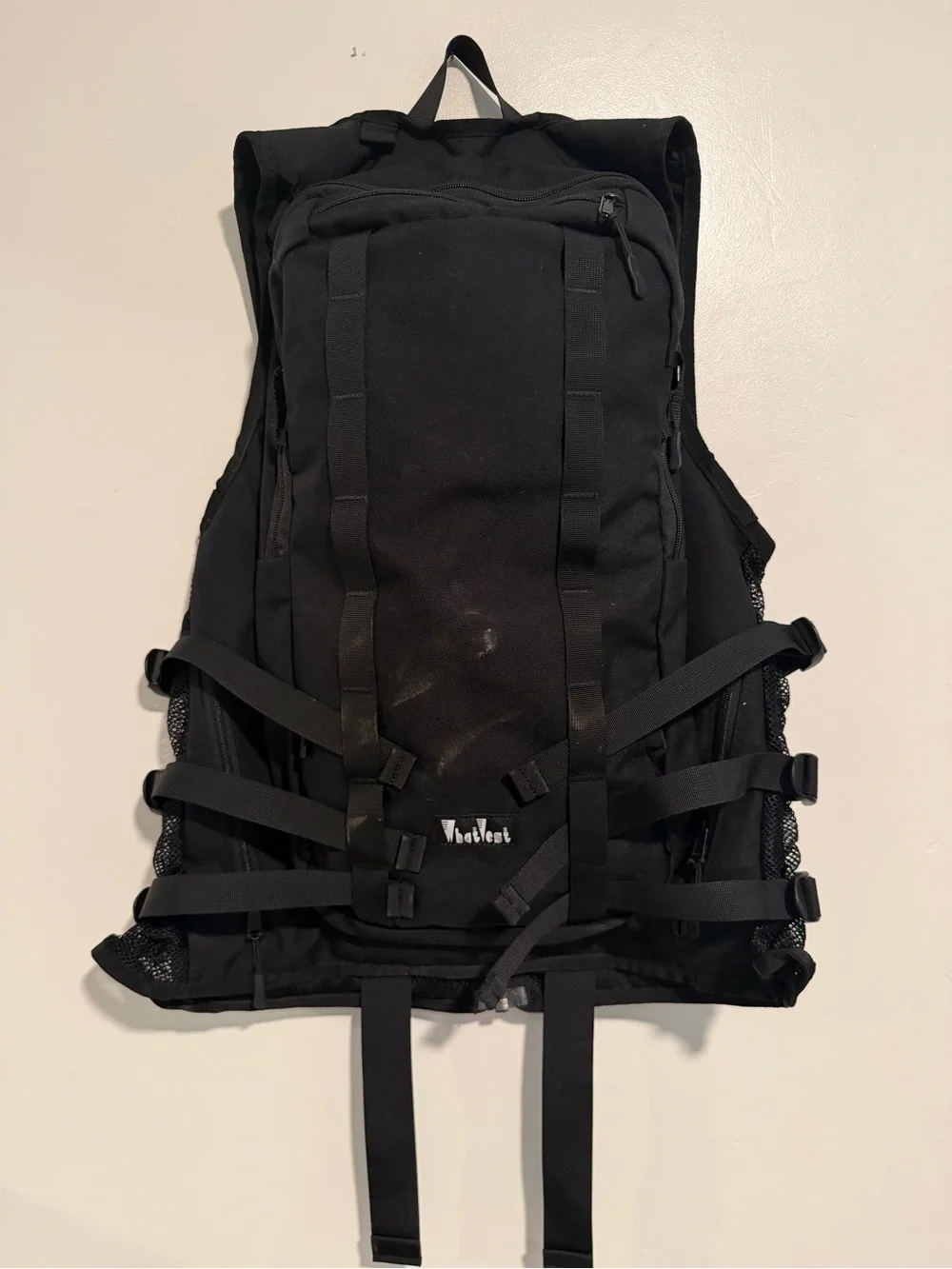 WhatVest Full Send Black Vest